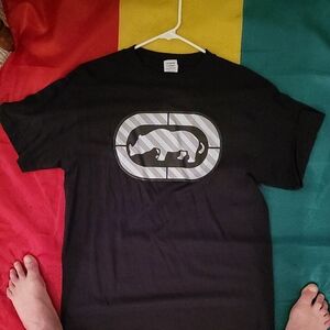 Rhino Graphic Black T-Shirt